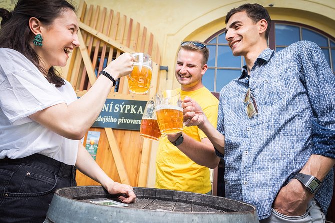 1.5h Small Group Segway Tour & Free Taxi Transfer ️with PragueWay - Stop 4: Brevnov Monastery, Saint Margaret Basilica, and Benedikt beer