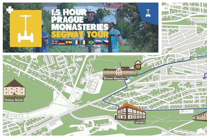 1.5h Small Group Segway Tour & Free Taxi Transfer ️with PragueWay - Stop 5 and beyond: Praha 6 time when Prague 1 won’t allow Segways