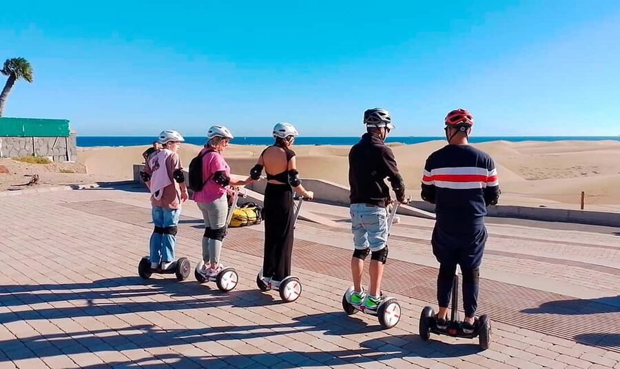 2-Hour Segway Tour: Maspalomas Dunes, Playa Ingles,S.Agustin - 2 hours on a Segway: how the experience actually flows