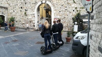3-Hour Taormina Segway PT Authorized Tour - Getting started at Porta Catania: orientation first, then glide
