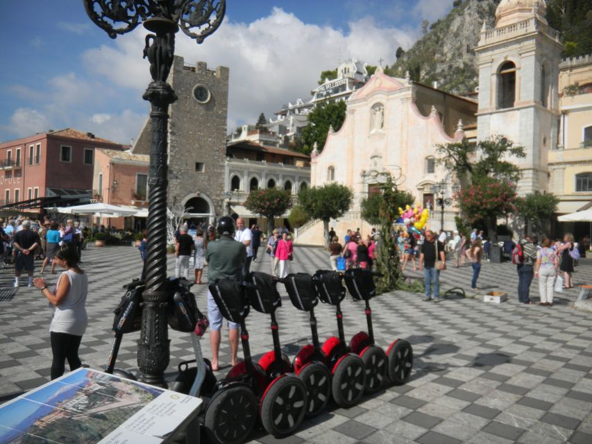 3-Hour Taormina Segway PT Authorized Tour - The Greek-Roman Theatre: ancient stone with a practical route