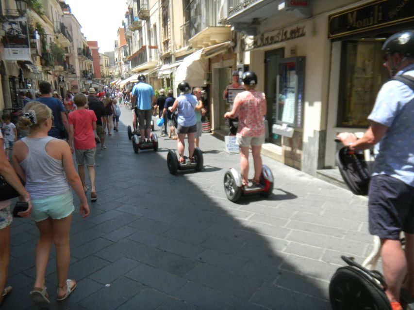 3-Hour Taormina Segway PT Authorized Tour - Odeon, Corvaja Palace, and Church of Saint Catherine: more stops, real variety