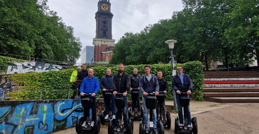3 Hours Hamburg Segway Tour - A 3-hour Hamburg Segway tour that keeps the pace sane