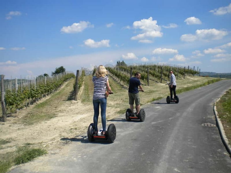 Alba: Guided Segway Tour through Langhe Hills and Vineyards - Climbing Toward the Langhe Hills for the Panoramic View
