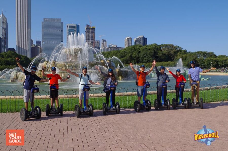 Amazing Lakefront Segway Tour of Chicago - First the Segway training: how you get comfortable fast