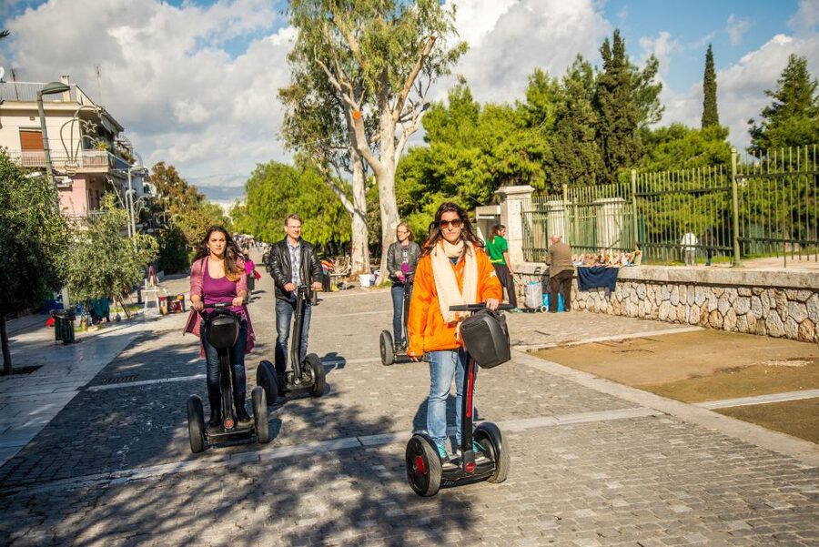 Athens Acropolis 2-Hour Segway Tour - Monastiraki breaks: shopping streets, history corners
