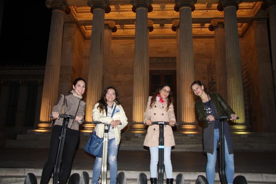 Athens Night Tour: 3 Hours by Segway - Stop-by-stop: what each part feels like