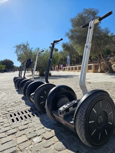 Athens Panorama Segway Tour - Plaka segment: a fast intro with scenic passes