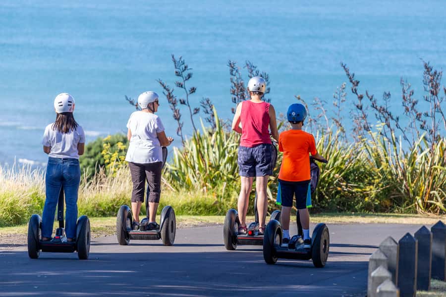 Auckland: Segway to North Head Volcano Summit - Back streets, beaches, and Rangitoto Island practice time
