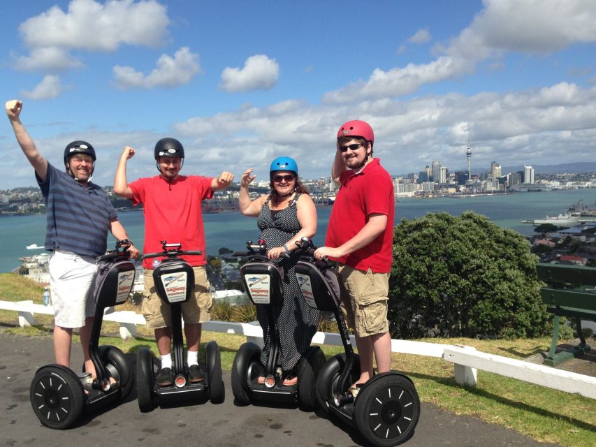 Auckland: Segway Tour to Mount Victoria - Photos, gear support, and the small comforts you notice