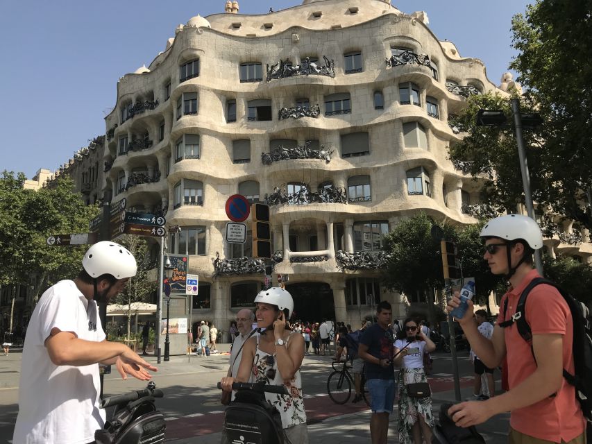 Barcelona: 2.5-Hour Gaudí Segway Tour - Sagrada Família neighborhood: what unfinished construction teaches you