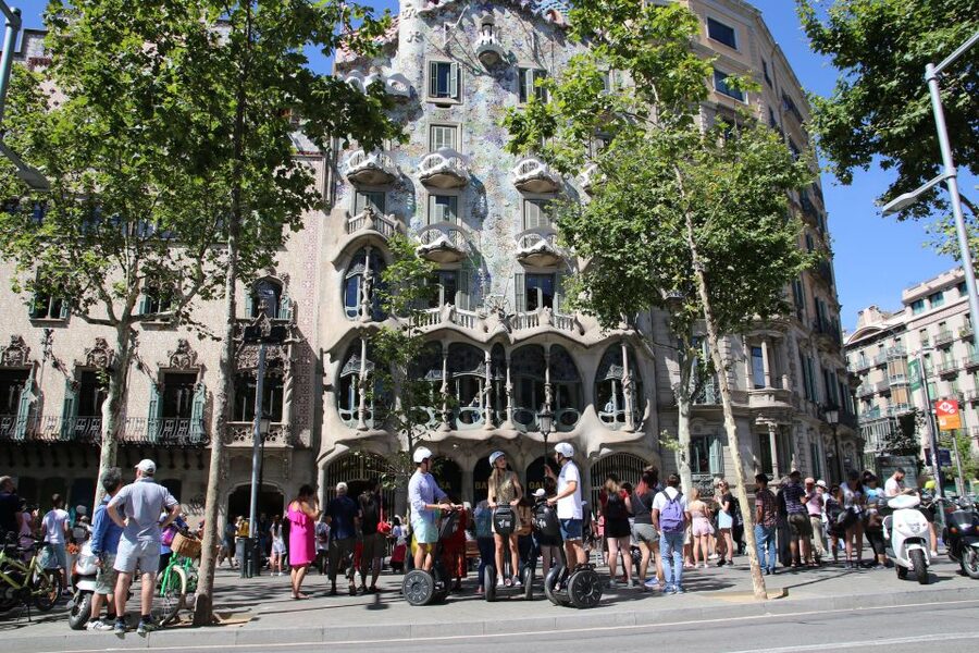 Barcelona: 2.5-Hour Gaudí Segway Tour - La Monumental: the quick history detour most people skip