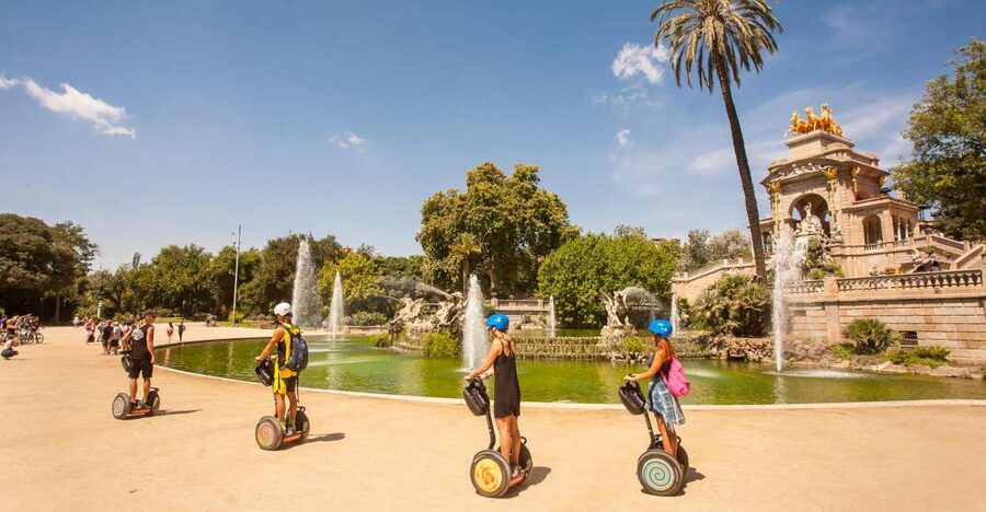 Barcelona: 3-Hour Segway Sightseeing Tour - Getting ready at Carrer del Correu Vell: training, helmets, and real-world rules