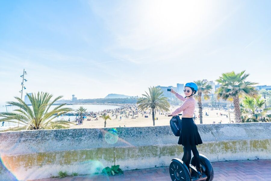 Barcelona: City and Seafront Guided Segway Tour - Olympic Port panoramas: The harbor view you can’t get from street level