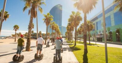 Barcelona: City Highlights Segway Tour - The first glide: Las Ramblas and Gothic Quarter-style streets