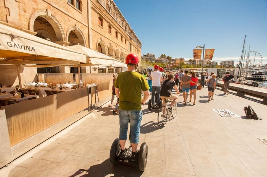 Barcelona: City Highlights Segway Tour - Olympic Port to La Barceloneta: trading monuments for sea air