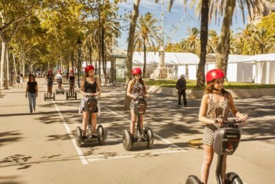 Barcelona: Guided Segway Tour - The Colossus to the Waterfront: Columbus, Port Vell, and El Cap de Barcelona