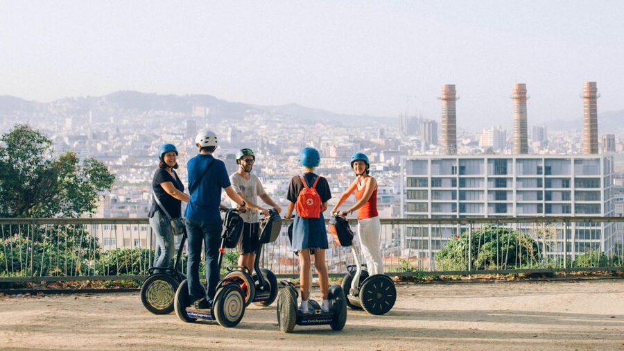 Barcelona: Montjuïc Guided Segway Tour - Parc de Montjuïc and the miradors: parks, fountains, and photo-worthy angles