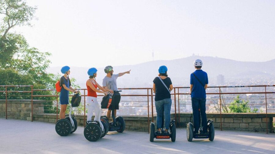 Barcelona: Montjuïc Guided Segway Tour - Your Segway training and safety briefing (before the views)