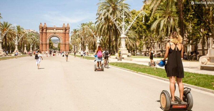 Barcelona Segway Tour - Stop by stop: from Roman walls to Columbus at Las Ramblas
