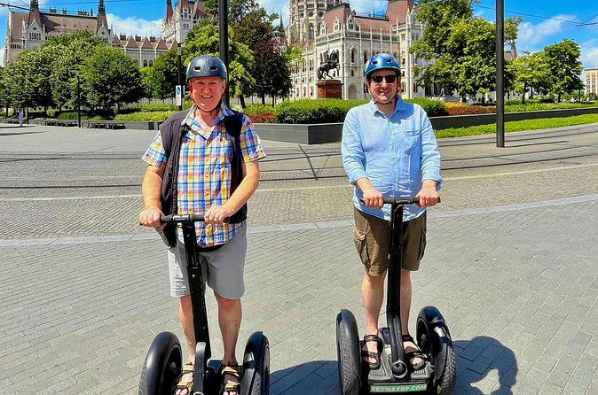Buda & Pest in 2 Hours: Segway Adventure - Matthias Church and Buda Castle courtyards: royal architecture without the long lines