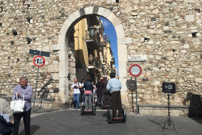 CSTRents - Taormina Segway PT Authorized Tour - Belvedere di Via Pirandello: a quick scenic reset