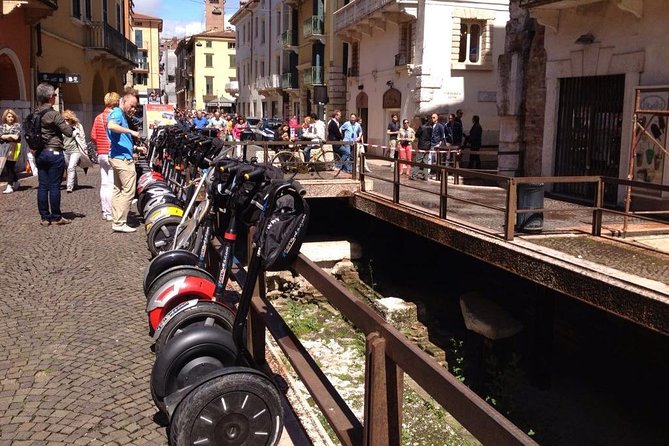 CSTRents - Verona Segway PT Authorized Tour - Through Verona’s historical center to Piazza Erbe and Porta Bombarderia