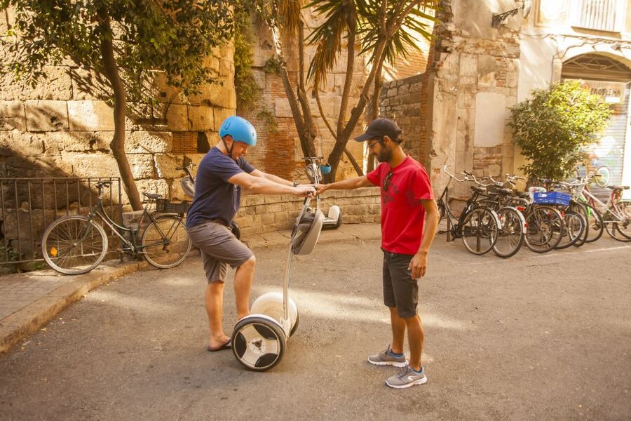 Gaudi's Barcelona 2-Hour Segway Tour with a Live Guide - Meeting point at Carrer del Correu Vell 6: quick start, real setup