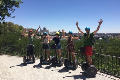 Gourmet edition: Segway tour and tapas - Gliding past Teatro Real, Almudena Cathedral, and Palacio Real