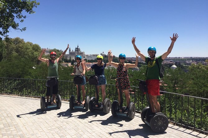 Gourmet edition: Segway tour and tapas - Gliding past Teatro Real, Almudena Cathedral, and Palacio Real