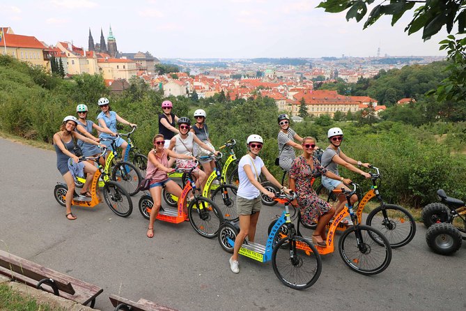 Grandiose half-day guided tour of Prague on Segway and eScooter - Starting strong: training, helmets, and comfort you can feel