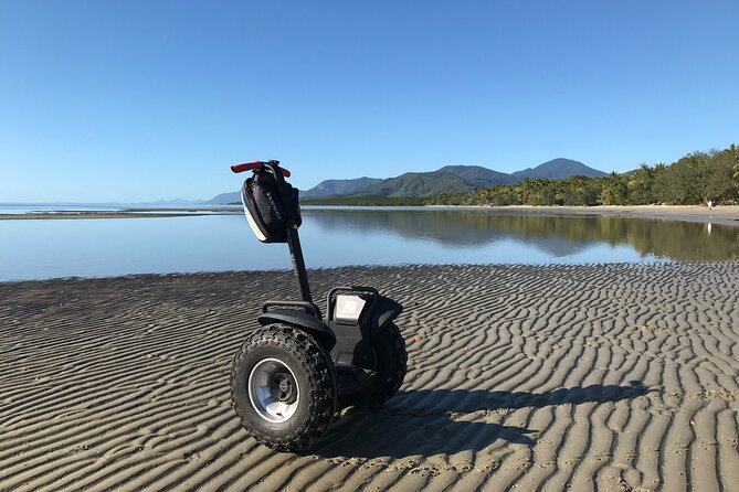 Guided Eco Segway Tours Four Mile Beach Port Douglas - Four Mile Beach route: ocean views, low tide sand, and rainforest bits