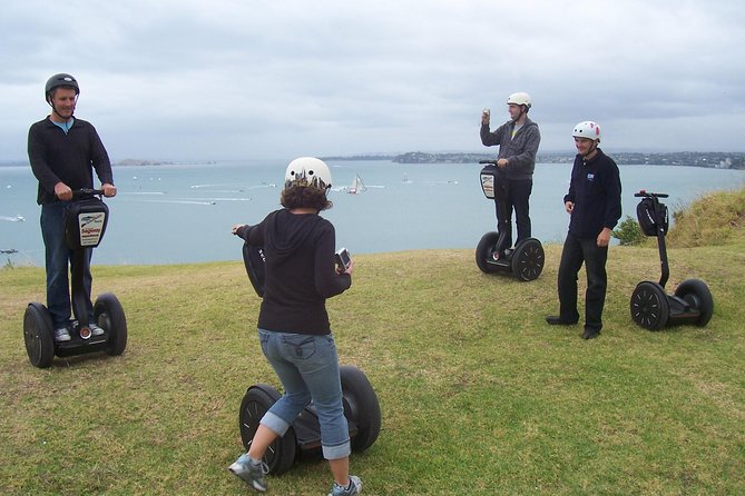 Guided North Head Fort Segway Tour in Devonport Auckland - Getting started at Magic Broomstick (and feeling steady fast)
