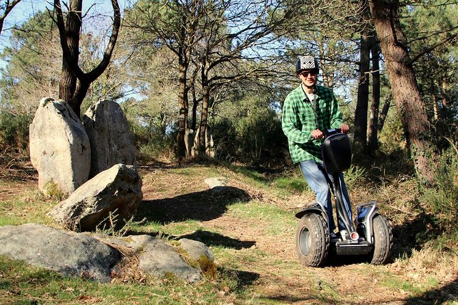 Guided Segway Tour - Menhirs Escape - 1h30 - Stop 1: Tumulus de St-Michel and the Carnac panorama