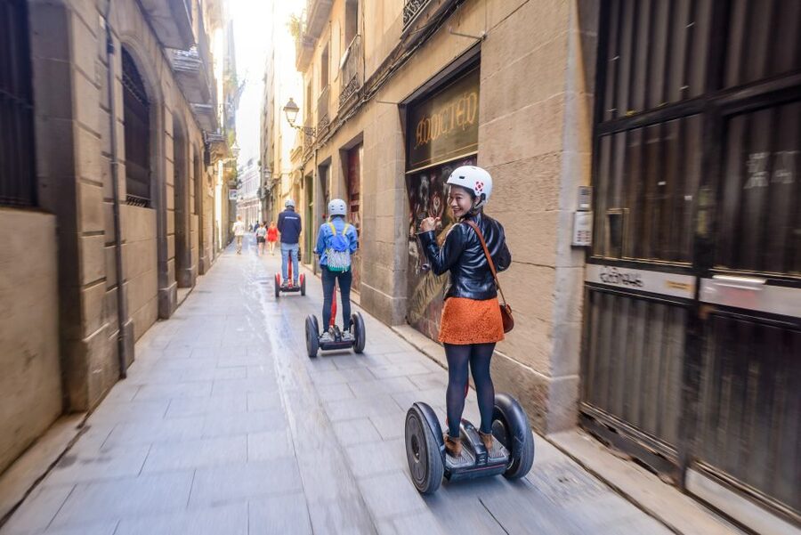 Intro Segway Tour Barcelona 1h - The guide makes the difference: Natasha, Carlos, Phil, and more