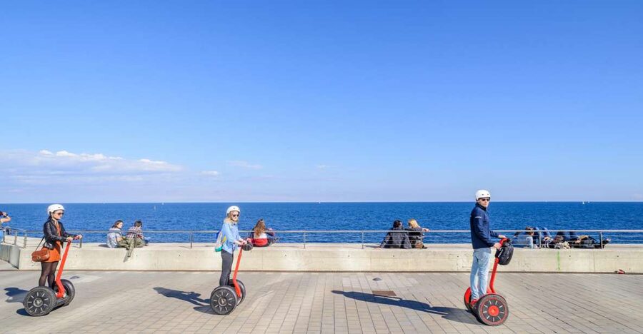 Intro Segway Tour Barcelona 1h - The training moment: how you get comfortable quickly