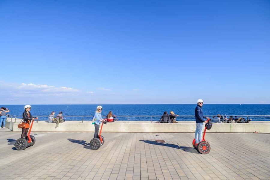 Intro Segway Tour Barcelona 1h - Meeting point at Carrer d’En Rull: arrive ready to learn