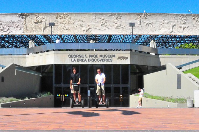 La Brea Tar Pits Segway Tour - The route around Miracle Mile: LACMA, Petersen, and Urban Light