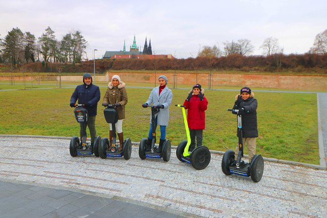 Live-Guided Half-Day Segway & E-Scooter tour - Starting at Maltezské Square: training, tickets, and helmets