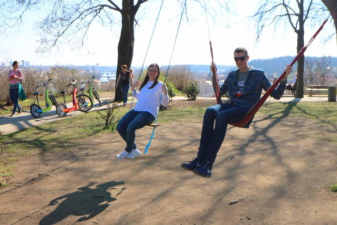 Live-Guided Half-Day Segway & E-Scooter tour - Stop-by-stop: the route from Prague Castle to Old Town Square