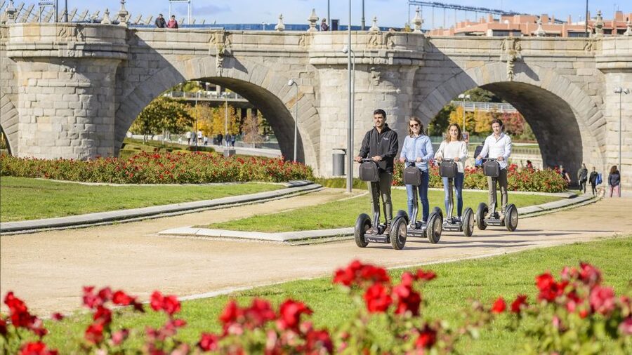 Madrid: 1.5-Hour Old Town Highlights Segway Tour - Puente del Rey and longer viewpoint time for photos and orientation