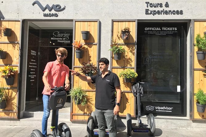 Madrid Segway Fun Tour: Old Town Highlights - Puerta del Sol: the “center of Madrid” moment