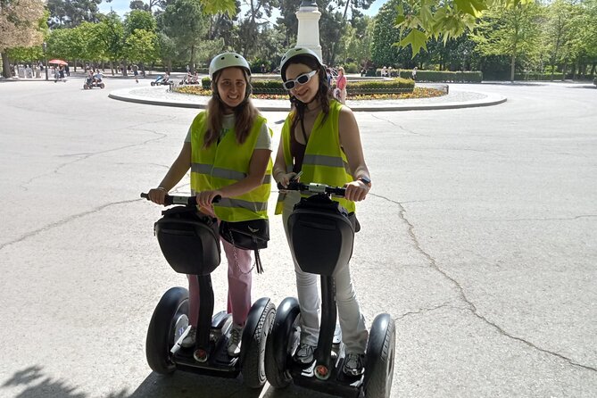 Madrid Segway Tour. Center and Retiro Park. - Plaza Mayor stop: a 15-minute square with guide-led curiosities