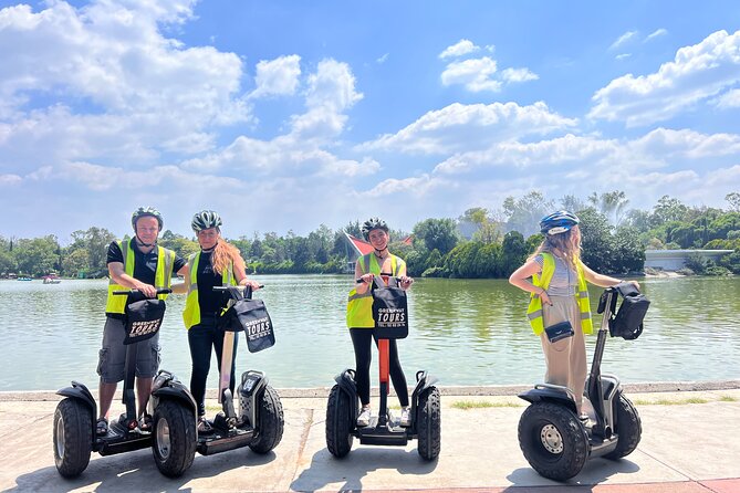 Mexico City Segway Tour: Polanco & Chapultepec Park - Polanco first: American Park area, Torre Virreyes, and city views