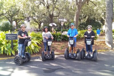 Movie Locations Segway Tour of Savannah - Training First: What the Segway Lesson Actually Does