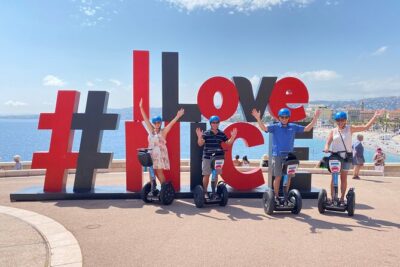 Nice City Segway Sightseeing Tour - La Chaise Bleue and the Statue of Liberty: playful symbols with real context