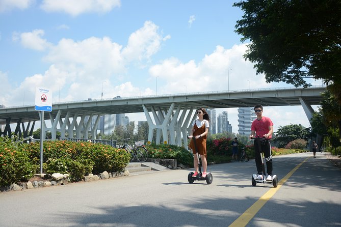 O-Ride Singapore Marina Bay Sands Mini Segway Tour - Why a mini Segway fits Marina Bay so well