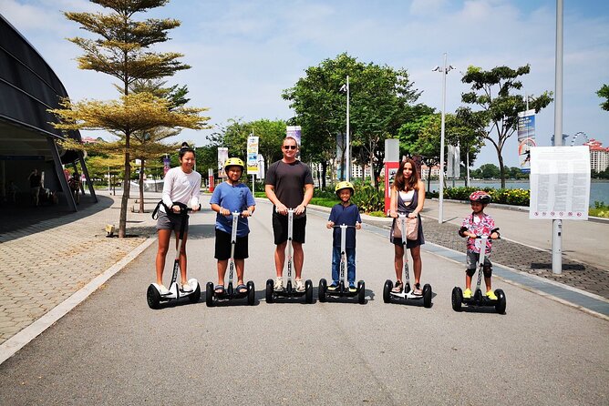 O-Ride Singapore Marina Bay Sands Mini Segway Tour - Learning the mini Segway quickly and keeping your balance