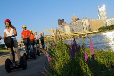 Pittsburgh Segway Tour - The bridge segment: your best chance for river views