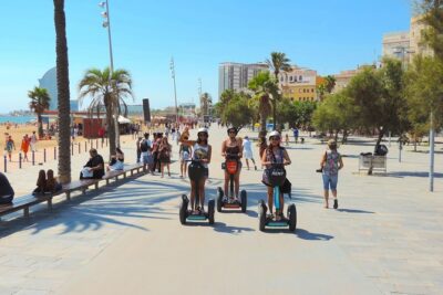 Private Live Guided Barcelona Segway Tour - 180 min - Port Vell: gliding from medieval streets toward Barcelona’s old port
